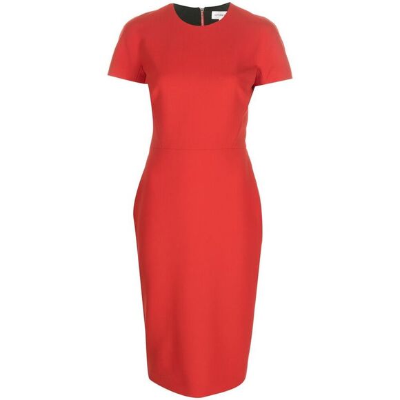 VICTORIA BECKHAM Dresses & Skirts - Victoria Beckham Red Dresses - Day Dresses Women
